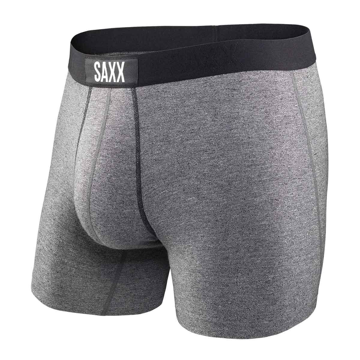 Saxx Vibe Boxer Brief Men's in Salt and Pepper